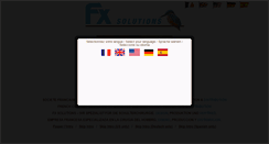 Desktop Screenshot of fxsolutions.fr