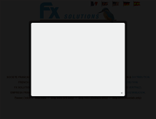Tablet Screenshot of fxsolutions.fr